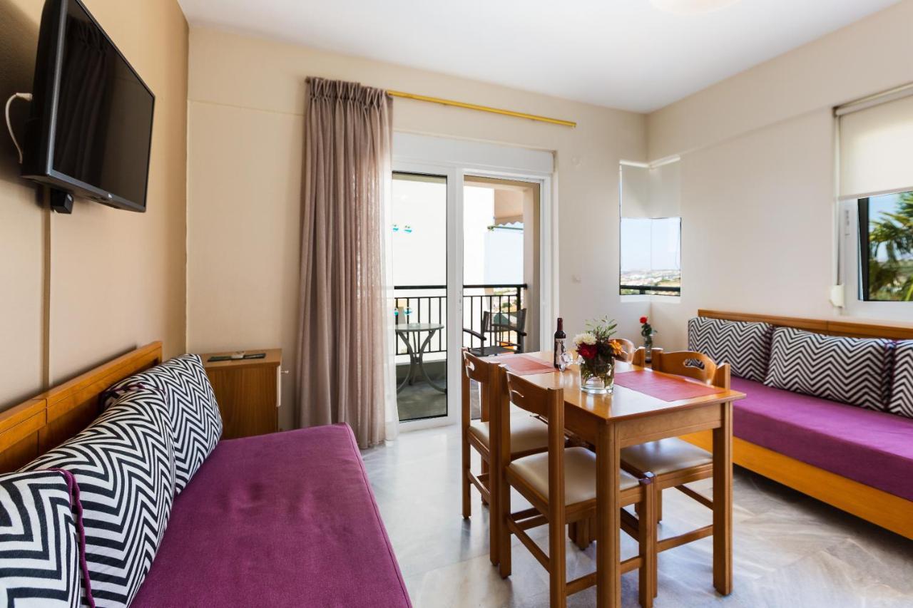 Radamanthy'S Hotel Apartments Sfáka Dış mekan fotoğraf