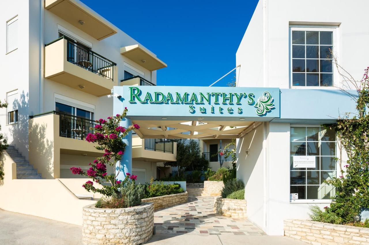 Radamanthy'S Hotel Apartments Sfáka Dış mekan fotoğraf